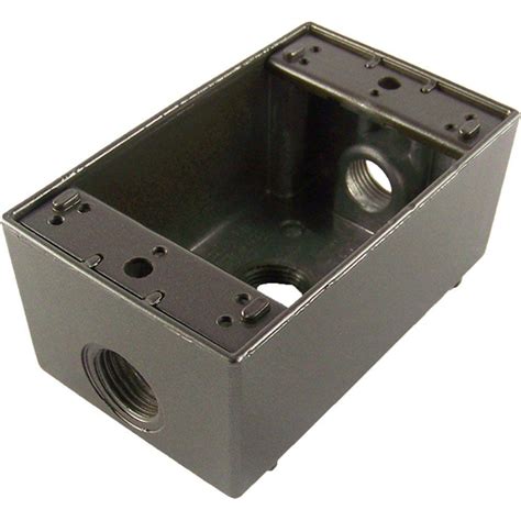 greenfield 2 gang weatherproof electrical outlet box|weatherproof electrical box.